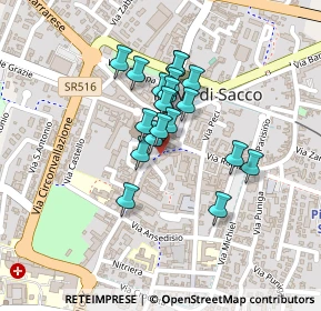 Mappa Piazza Giacomo Matteotti, 35028 Piove di Sacco PD, Italia (0.154)
