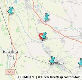Mappa Via Salvo d'Acquisto, 37051 Villafontana VR, Italia (6.95091)