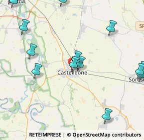 Mappa 26012 Castelleone CR, Italia (6.7225)