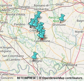 Mappa 26012 Castelleone CR, Italia (9.54846)
