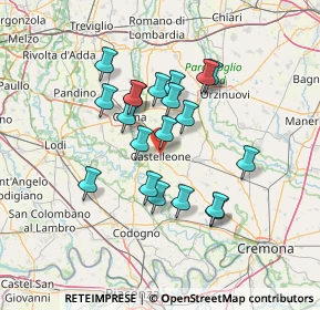 Mappa 26012 Castelleone CR, Italia (11.4885)