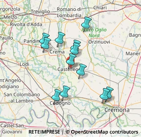 Mappa 26012 Castelleone CR, Italia (12.3775)