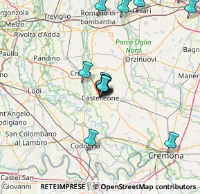 Mappa 26012 Castelleone CR, Italia (14.74286)