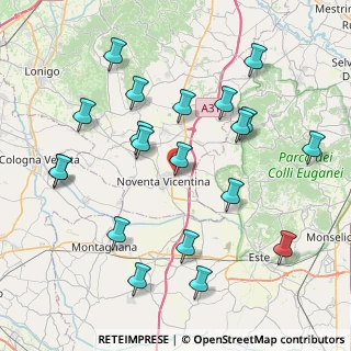 Mappa Via M. Buonarroti, 36025 Noventa Vicentina VI, Italia (8.8125)