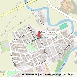 Mappa Via San Antonio, 32, 26857 Salerano sul Lambro, Lodi (Lombardia)