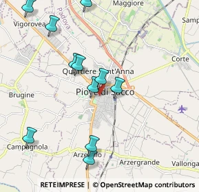 Mappa Via Stamperia, 35028 Piove di Sacco PD, Italia (2.11727)