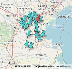 Mappa Via Stamperia, 35028 Piove di Sacco PD, Italia (10.161)