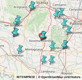 Mappa Via Frassenara, 36025 Noventa Vicentina VI, Italia (17.022)