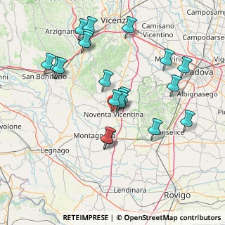 Mappa Via Frassenara, 36025 Noventa Vicentina VI, Italia (15.526)
