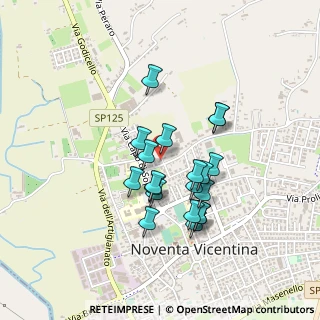 Mappa Via Frassenara, 36025 Noventa Vicentina VI, Italia (0.365)
