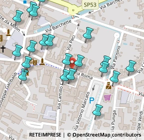 Mappa Via Gasparini, 35028 Piove di Sacco PD, Italia (0.1415)