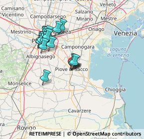 Mappa 35028 Piove di Sacco PD, Italia (13.1465)