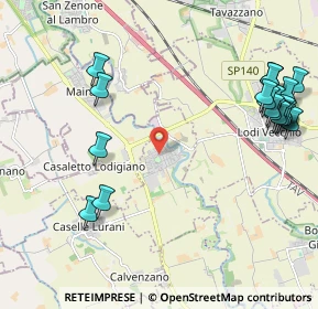 Mappa Via S. Antonio, 26857 Salerano sul Lambro LO, Italia (2.724)