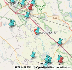 Mappa Via S. Antonio, 26857 Salerano sul Lambro LO, Italia (6.738)