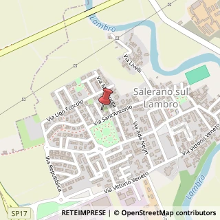 Mappa Via Giosuè Carducci, 2, 26857 Salerano sul Lambro, Lodi (Lombardia)