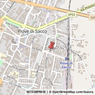 Mappa Viale degli Alpini, 1, 35028 Piove di Sacco, Padova (Veneto)