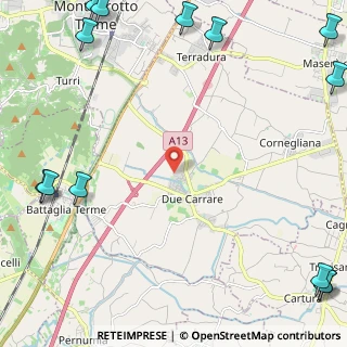 Mappa Via Primo Levi, 35020 Due Carrare PD, Italia (3.96769)