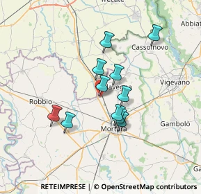 Mappa 27020 Cilavegna PV, Italia (5.49909)