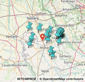 Mappa Via Negrone Manara, 27020 Cilavegna PV, Italia (10.438)
