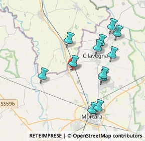 Mappa 27020 Cilavegna PV, Italia (3.79917)