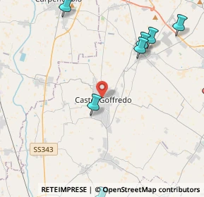 Mappa 46042 Castel Goffredo MN, Italia (6.57636)