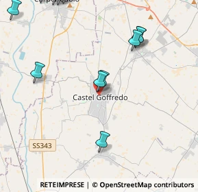 Mappa 46042 Castel Goffredo MN, Italia (6.6035)