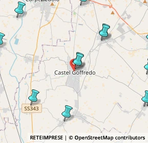 Mappa 46042 Castel Goffredo MN, Italia (6.8685)