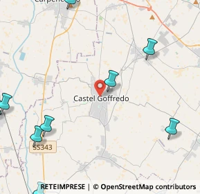 Mappa 46042 Castel Goffredo MN, Italia (6.73909)