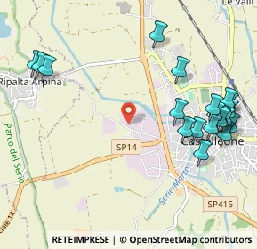 Mappa Via Ripalta Arpina, 26012 Castelleone CR, Italia (1.2785)
