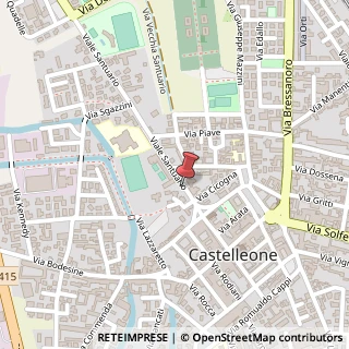 Mappa Viale Santuario, 5, 26012 Castelleone CR, Italia, 26012 Castelleone, Cremona (Lombardia)