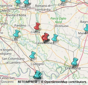 Mappa Piazza della Vittoria, 26012 Castelleone CR, Italia (21.328)