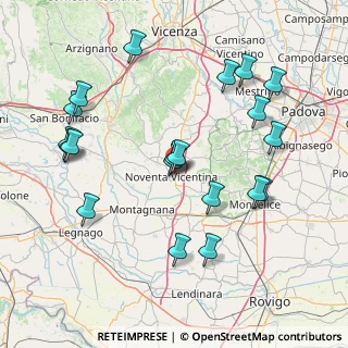 Mappa Via Canaletto, 36025 Noventa Vicentina VI, Italia (17.0515)