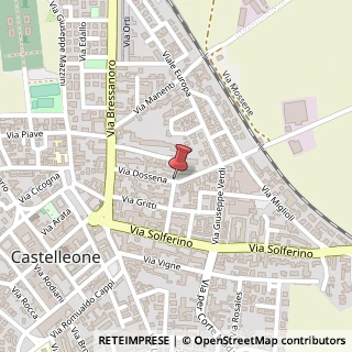 Mappa Via Pradazzo,  2, 26012 Castelleone, Cremona (Lombardia)