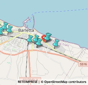 Mappa Via Trani, 76121 Barletta BT, Italia (2.00545)
