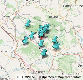 Mappa Via Campisi, 81011 Alife CE, Italia (9.1115)