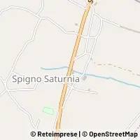 Mapa Spigno Saturnia