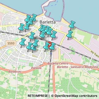 Mappa Via Agostino Depretis, 76121 Barletta BT, Italia (0.931)
