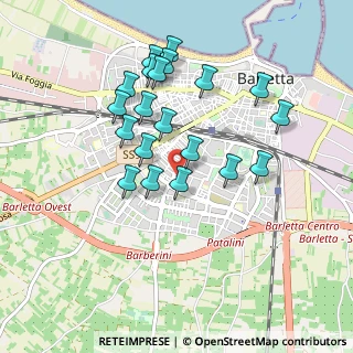 Mappa Via Leon Battista Alberti, 76121 Barletta BT, Italia (0.9155)