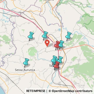 Mappa Via Municipio, 81035 Marzano Appio CE, Italia (7.47727)