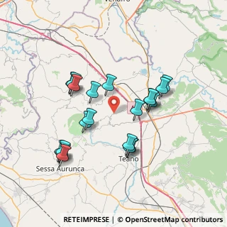 Mappa Via Municipio, 81035 Marzano Appio CE, Italia (7.401)