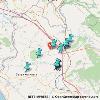 Mappa Via Municipio, 81035 Marzano Appio CE, Italia (6.32615)