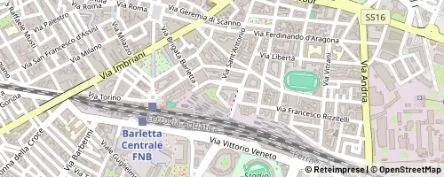 Mappa Barletta