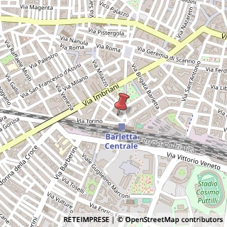 Mappa Piazza Francesco Conteduca, 11, 76121 Barletta, Barletta-Andria-Trani (Puglia)