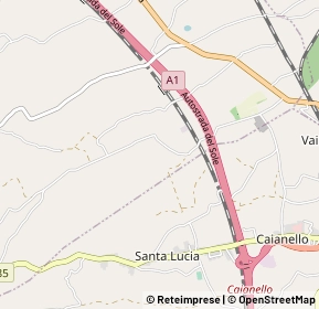 Mappa 81035 Caianello CE, Italia (1.308)