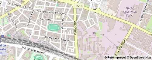 Mappa Barletta