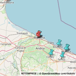 Mappa Via 76121, 76121 Barletta BT, Italia (39.36412)