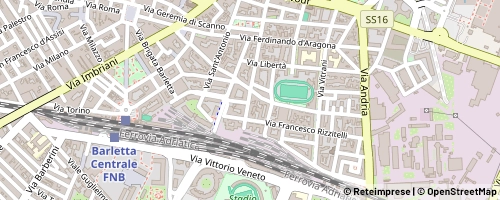 Mappa Barletta