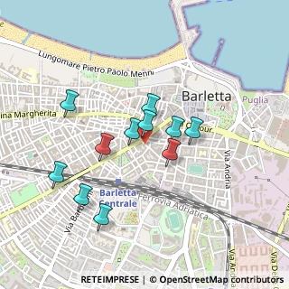 Mappa P.za Caduti in Guerra, 76121 Barletta BT, Italia (0.41455)