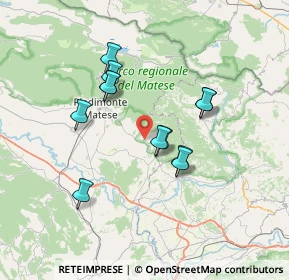 Mappa Via Colle Aitella, 81010 Gioia Sannitica CE, Italia (6.4275)