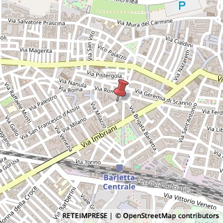 Mappa Via Milano, 3, 76121 Barletta, Barletta-Andria-Trani (Puglia)